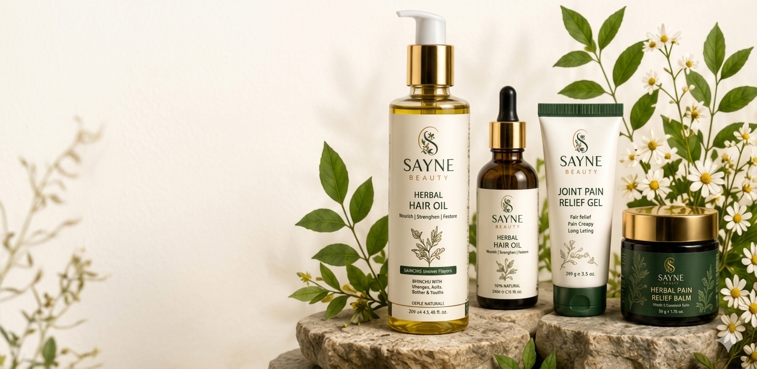 Sayne Beauty product lineup